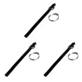 thumbnail image 1 of Ruiboury Professional Metal Electrostatic Belt For Wide Compatibility Black Safe black 3Set, 1 of 6