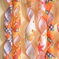 thumbnail image 5 of Binwennn Fall Autumn Wired Edge Ribbon Thanksgiving Wired Ribbon Pumpkin Maple Leaf Truck Wired Ribbon Wrapping Crafts Ribbon For Autumn Decorations Event Wristbands Custom Event Dress Event Chairs, 5 of 5