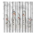 thumbnail image 1 of Abbracc 2x Imperméable Tissu Polyester Salle de Bain Rideau de Douche Décor 9 Crochets Style2, 1 of 9