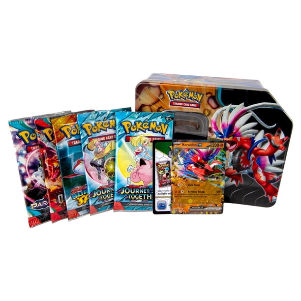 pokemon trading card games slashing legends tin - randomly selected Opened up a purchased from GameStop and found seven packs in it : r/PokemonTCG get caught up in more electrifying fun with acrylic standees Pokmon TCG: Slashing Legends Tin
