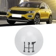 thumbnail image 4 of M12x1.25 Gear Knob 5 Speed Wear Resistant Acrylic with 3 Adapters White, 4 of 7