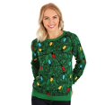 thumbnail image 3 of Adulte 3D Squirrel dans l'Arbre de Noël Pull Unisexe Laid, 3 of 10