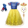 thumbnail image 1 of HAWEE Robe de Reine pour Filles Costume Princess Déguisement Chic Tenue de Fête d'Anniversaire, 1 of 4