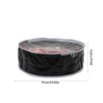 thumbnail image 3 of TIMIFIS Bacs de Rangement, Sac de Rangement pour Couronne de Noël, Contenant de Guirlande pour les Fêtes avec Fenêtre Transparente, Tissu Résistant aux Déchirures, Déco Maison, 3 of 6