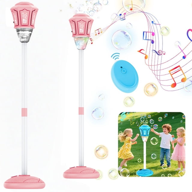 Magic Jet Bubble Magic Jet Bubbles, Rechargeable Automatic Bubble Maker with Light Music