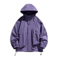 thumbnail image 1 of Styesk Jackets for Men Men's Spring And Charge Coat Thin Outdoor Mountaineering And Riding Windproof Work Coat, 1 of 5