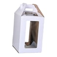 thumbnail image 2 of Siruishop Tall Cake Box Cake Take Out Transport Container Multipurpose Harden Cake Carrier white 25cmx25cmx30cm, 2 of 8