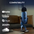 thumbnail image 4 of Blue Yeti Micro USB pour PC - Midnight Blue, 4 of 8