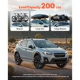 thumbnail image 3 of KFFKFF Roof Rack Cross Bars, 200 LBS Load Capacity, Compatible with Subaru Crosstrek 2018-2024, Heavy Duty Aluminum Crossbar Racks, Roof Rail Rooftop Cargo Bar, 3 of 9