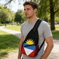 thumbnail image 5 of Backpack Crossbody With Shoulder Strap Features National Print Large Capacity Suitable For Outdoor Cycling And Traveling Suitable For Both And, 5 of 5