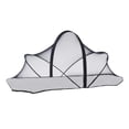thumbnail image 1 of Siruishop Baby Crib Net Breathable Protective Removeable Crib Cover for Travel Home Bed Black M, 1 of 7