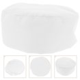 thumbnail image 4 of White Chef Hat for Kitchen Cooking Breathable Cloth Material One Size Fits All, 4 of 8
