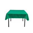 thumbnail image 1 of LA Linen TCpop58x58-JadeP53 Nappe Carrée en Popeline de Polyester Jade - 58 x 58 Po, 1 of 1