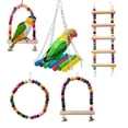 thumbnail image 3 of Parrot Bird Toy Cage Bird Toys Set Toy Bird Cage Parrot Accessorie s Toys A3C9, 3 of 8