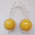thumbnail image 3 of Balles de Sable Rythmées de Hochet Shaker Africain pour Chambre, Concert, Salon, Maison KTV Jaune, 3 of 4