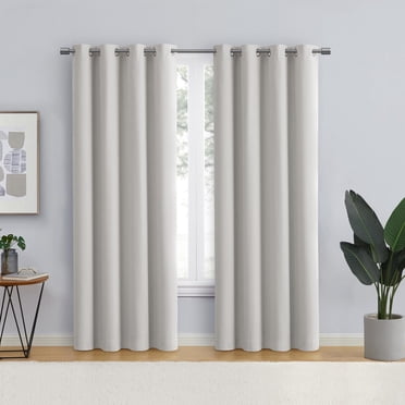 Eclipse Corte 63" Grommet Blackout Window Curtains Panel