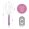 thumbnail image 3 of Electric Scalp Massager Portable Head Scratcher Massager Handheld Scratcher for Head Relaxing Scalp Massage Tools, 3 of 8
