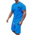 thumbnail image 5 of Men's Suits Quick-Dit Summer Tracksuit for Everyday Casual Outdoor Travel Performance Athletic Set, 5 of 5