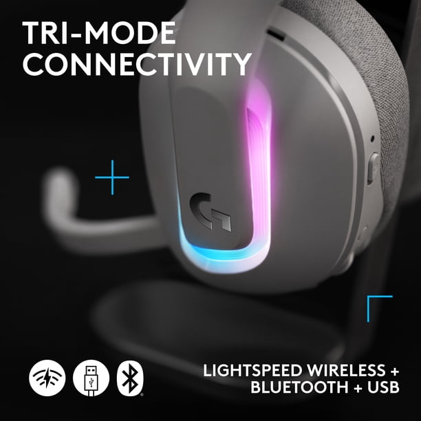 Logitech G522 LIGHTSPEED Wireless Gaming Headset, Full-Band Mic