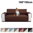 thumbnail image 1 of Housse de Sofa Réversible Housse de Sofa Résistante à l'Eau Housse de Canapé avec Bâtons en Mousse Sangles Élastiques Protège-Meubles pour Animaux Enfants Enfants Chien Chat, 1 of 9