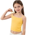 thumbnail image 1 of KyCheLot Girls' Solid Color Tank Tops Sleeveless Scoop Neck Spaghetti Strap Tank Tops Casual Summer Camisole, 1 of 9