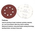 thumbnail image 2 of 10pcs 125mm 5" Hook Loop Sanding Discs 8 Hole Sandpaper Pads Set Grit 40-2000#, 2 of 6