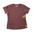 thumbnail image 1 of Carhartt Women's Scrub Force Pocket Rugged Flex V-Neck Solid Top D Ring (M03), 1 of 20