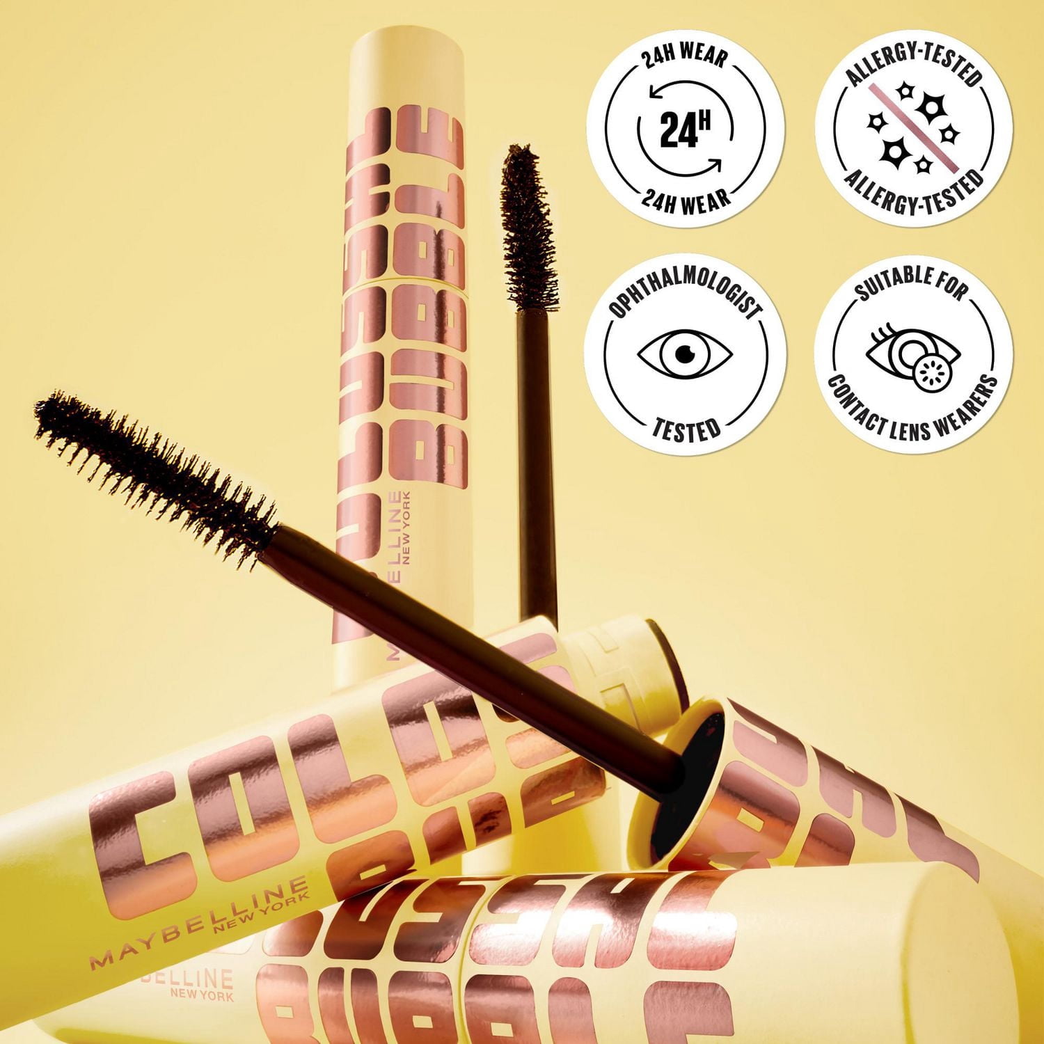 Maybelline New York Mascara Lavable Colossal Bubble