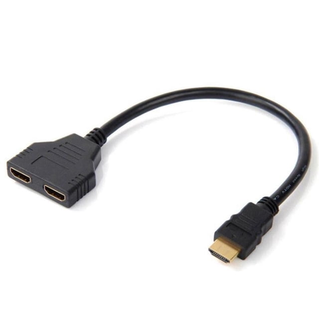 SharkTRUE Atck HDMI Male to HDMI Female Cable Splitter