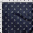 thumbnail image 3 of oneOone Viscose Chiffon Fabric Paisley Block Printed Craft Fabric BTY 42 Inch Wide, 3 of 4