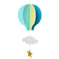 thumbnail image 1 of pitrice Hot air balloon paper string flower flag+55cm 21 inch, 1 of 9