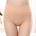 thumbnail image 4 of Plebaso Womens High Waisted Cotton Underwear Full Coverage Ladies Panties Multipack Regular and Plus Size, 4 of 5