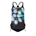 thumbnail image 5 of Xdegoge Plus Size Clearance Two Piece Women's Swimsuit Tankini Printed Tummy Control Bathing Suits Full Coverage Swim Suits with Shorts Bathing Suits Set Plus Size 2 Piece Tankinis Swimwear, 5 of 5