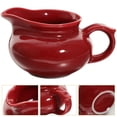 thumbnail image 1 of HLONK Ceramic Creamer Gravy Boat with Handle - Black Pepper, 1 of 10
