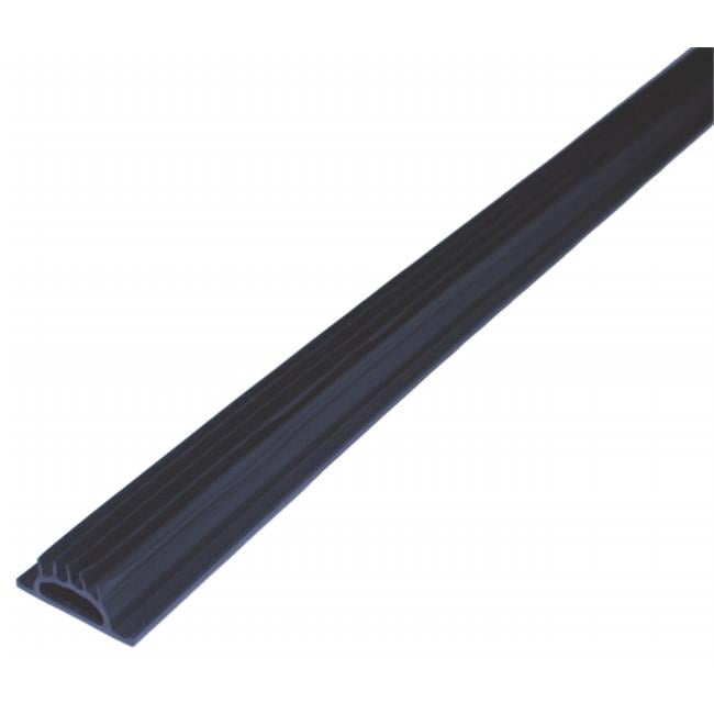 36in. Black Deluxe Aluminum Threshold With Vinyl Seal