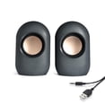 thumbnail image 2 of onn. 3.5 mm AUX Input Jack and USB Powered Stereo Speakers Set, 2 of 6