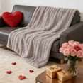 thumbnail image 4 of Double Layer Raschel Fleece Blanket | Soft, Thick & Warm for Bed, Sofa & Lounging, 4 of 6
