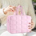 thumbnail image 3 of Travel Toiletries Bags Hanging Cosmetic and Jewelry Organizer, 3 of 7