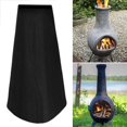 thumbnail image 4 of Grande Housse de Cheminée pour Patio Extérieur, Housse de Foyer, Housse Robuste pour Patio, Housse de Cheminée Imperméable pour BBQ et Jardin, Protecteur contre la Pluie, Housse de Chauffage de Jardin, 4 of 11