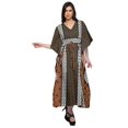 thumbnail image 4 of Moomaya Kaftan de Plage, Paréo de Bikini, Robe Longue Maxi Caftan pour Femmes, 4 of 6