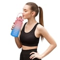 thumbnail image 4 of Back to School! mtvxesu Water Cup with Handle, Universal Fitness and Sports Water Bottle for Men and Women Cycling Plastic Cup Water Cup Kids Cup for Water Clearance, 4 of 7