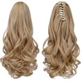 thumbnail image 1 of ORUYROP Rallonge de Queue de Cheval Blonde, Rallonges de Cheveux Griffes de Queue de Cheval 14 Pouces Queue de Cheval Cheveux Courts Bouclés Extension de Cheveux Pièce de Cheveux Synthétique d'Apparence Naturelle pour Femmes Blond Moyen, 1 of 5