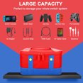 thumbnail image 4 of Grand Étui de Transport Protecteur pour Console OLED Pro Contrôleur Nintendo Switch Sac de Rangement de Voyage Étui pour Accessoires d'Interrupteur Grande version, 4 of 5