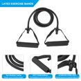 thumbnail image 4 of 30Lbs Resistance Bands with Handles Exercise Bands for Gym Home Workouts Training, Black, 4 of 7