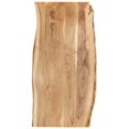 thumbnail image 1 of vidaXL Table Top Solid Acacia Wood 118x(50-60)x2.5 cm, 1 of 5
