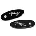 thumbnail image 1 of Krator Mirror Block Off Base Plates Logo Engraved Black Compatible with 1998-2003 Honda CBR 954RR / Fireblade, 1 of 1
