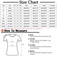 thumbnail image 3 of Penkiiy T-Shirts de la Saint-Valentin pour Femmes Col Rond Manches 3/4 T-Shirt Ample Hauts Blouses Chemises 4TG Multicolore, 3 of 5