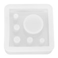thumbnail image 2 of Resin , Easy To Clean Cup Resin  Foursquare Mirrored Grinding Free  For Flower Pot For Pen Holder, 2 of 8
