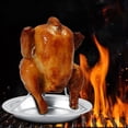 thumbnail image 2 of Uadme Rôtissoire à Poulet Rôtissoire à Dinde coulée Verticale en Acier Inoxydable Rôtissoire à rôtir avec Grille, 2 of 11