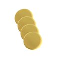 thumbnail image 2 of Coussin de Tabouret Rond Durable Coussins d'Assise Doux Lavable pour Chaise de 12-18 Pouces Jaune, 2 of 9
